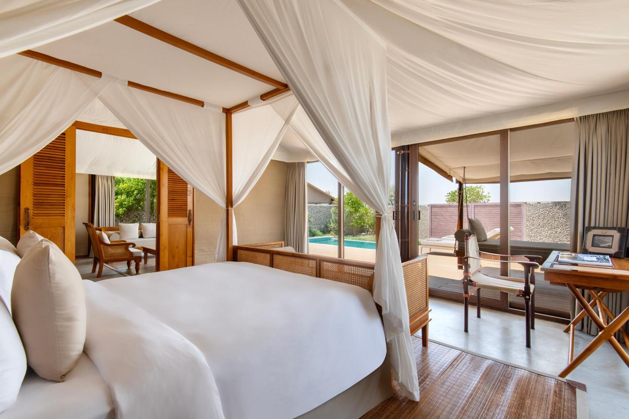 The Outpost Al Barari Camp Hotel Mesaieed Eksteriør billede