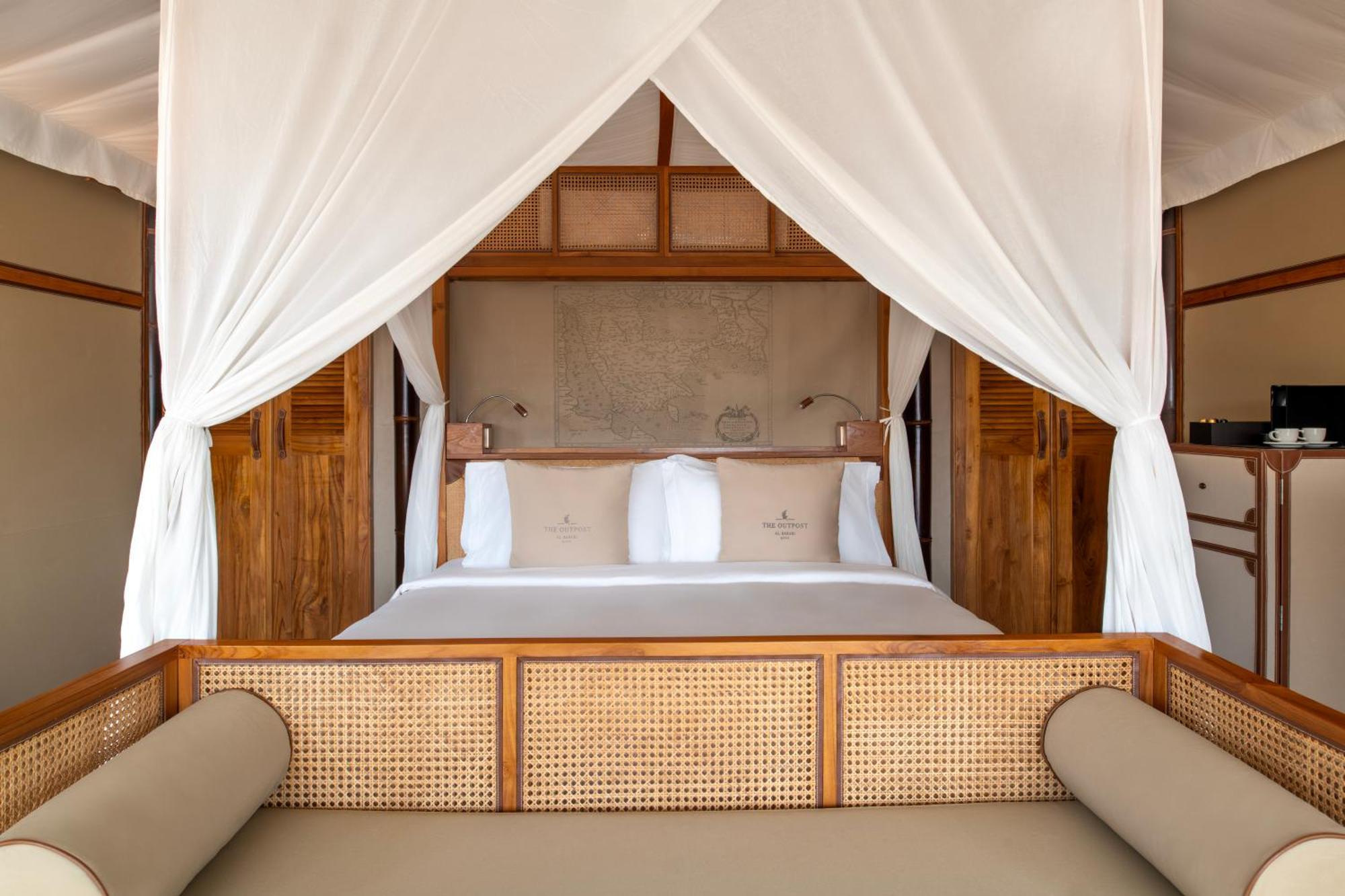 The Outpost Al Barari Camp Hotel Mesaieed Eksteriør billede