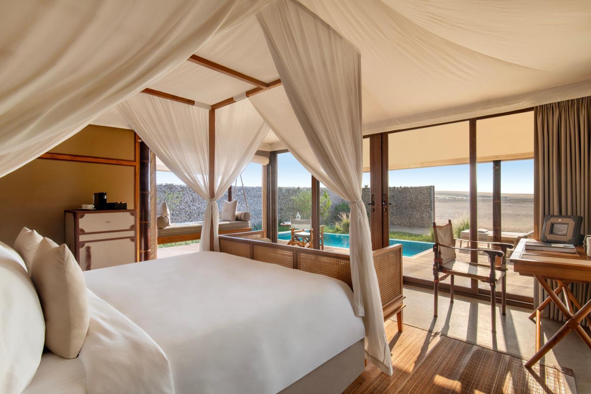 The Outpost Al Barari Camp Hotel Mesaieed Eksteriør billede