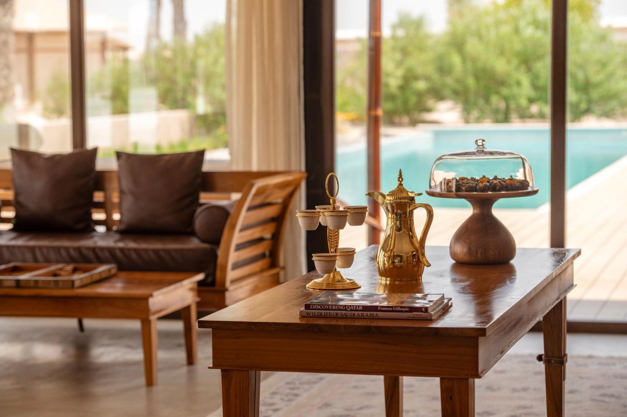 The Outpost Al Barari Camp Hotel Mesaieed Eksteriør billede