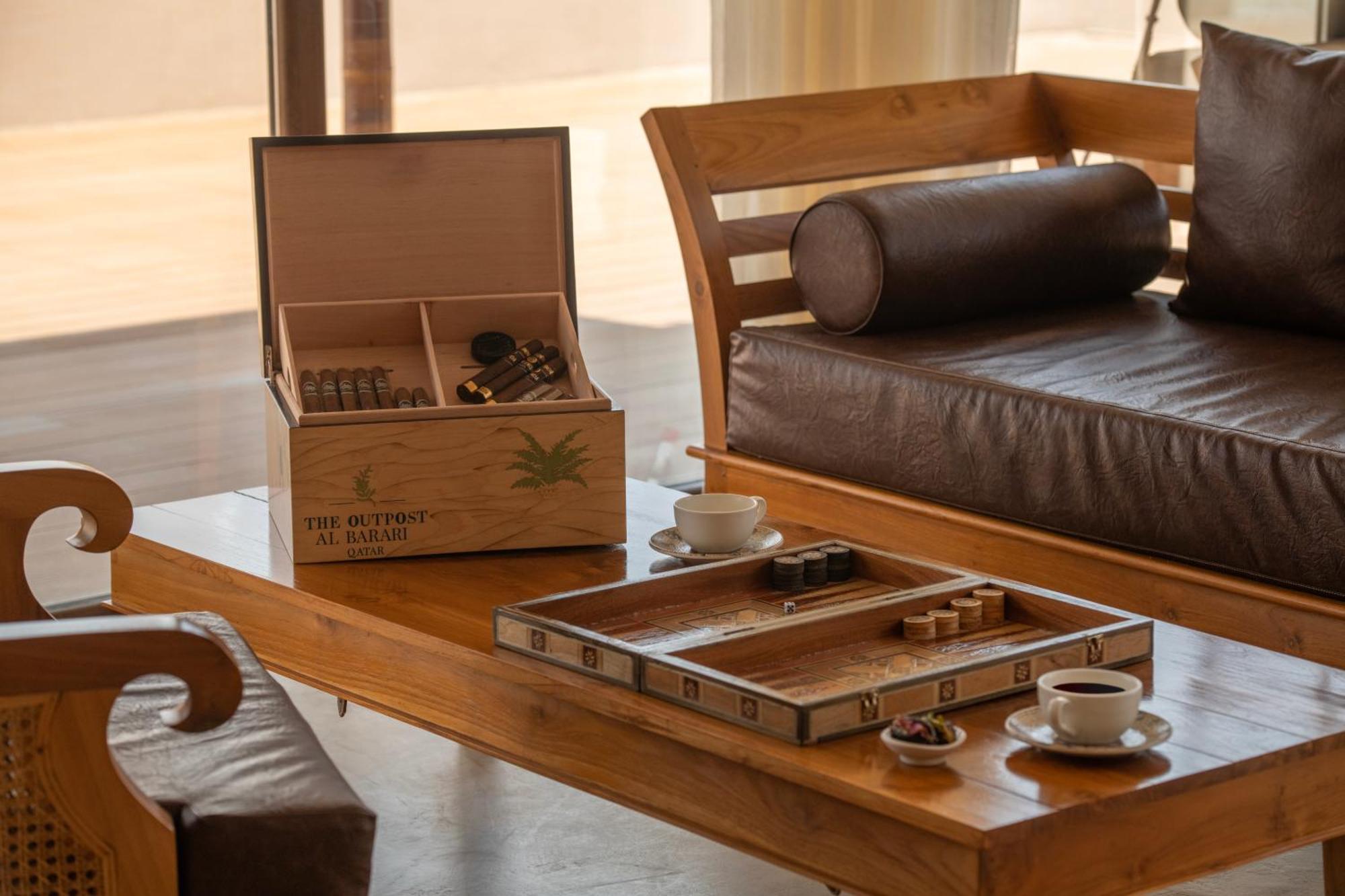 The Outpost Al Barari Camp Hotel Mesaieed Eksteriør billede