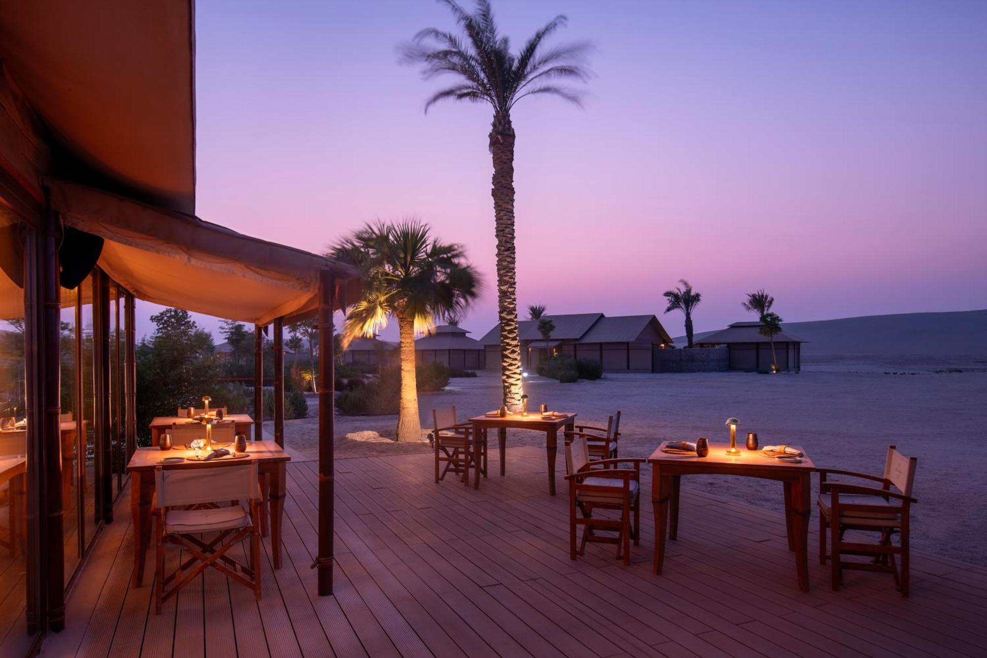 The Outpost Al Barari Camp Hotel Mesaieed Eksteriør billede