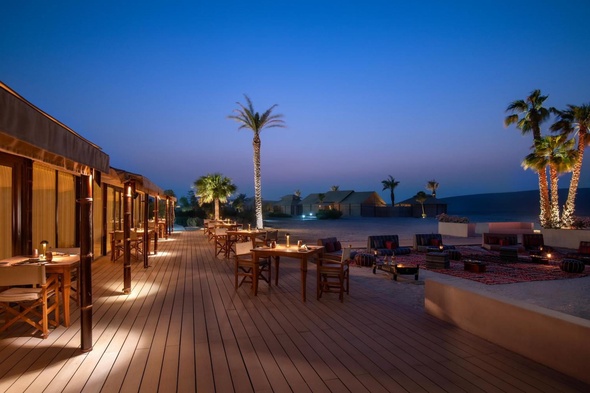 The Outpost Al Barari Camp Hotel Mesaieed Eksteriør billede